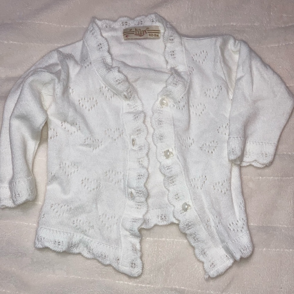 The cutest baby cardigan